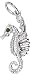 Jewelry : Mermaid on Seahorse Charm by Rembrandt Charms