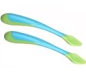 Playgro Weaning Spoons Pack of 2 - Blue