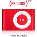 Apple iPod shuffle (PRODUCT) RED Special Edition - 2nd generation - digital player - flash 2 GB - AAC, MP3 - red