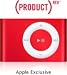 Apple iPod shuffle (PRODUCT) RED Special Edition - Digital player - flash 2 GB - AAC, MP3 - red