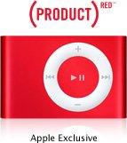iPod Shuffle 2GB Red MP3 Player