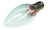 GE Lighting 60SBCOPPC / 60W Candle Lamp - Small Bayonet Cap - Opal - Pack of 4