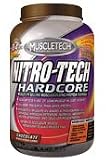 Nitro-Tech Hardcore-MuscleTech Advanced Whey Protein, 4lb Vanilla (New)