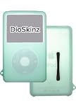 HandHelditems- iPod Video 60GB DioSkinz TransGreen Cover Skin With Free Clear Shield Protector