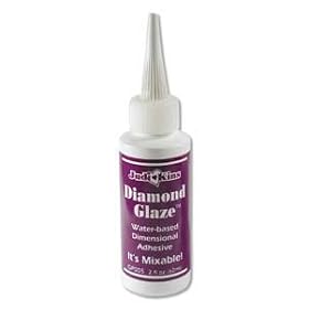 JudiKins Diamond Glaze Water Based Adhesive (2 Ounce)