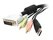6 Ft USB Dvi Audio & Mic KVM