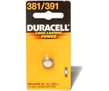 DURACELL D381/391B Watch/Calculator Battery