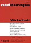 Magazine - Osteuropa-Wirtschaft [Jahresabo]