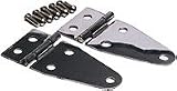 Stainless Steel Hood Hinges for Jeep Wranglers - 97-02 Wrangler
