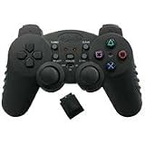 Madrics X2 Controller - Wireless Gamepad schnurlos für Playstation 2 Schwarz