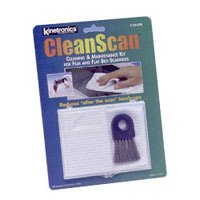 Kinetronics Static Wisk Digital Scanner Cleaning Kit with One Inch Brush and One Anti Static Cloth.