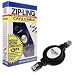 Ziplinq ZIP-DATA-RJ45 Retractable Cable, 8P4C, RJ45, Networking (4 feet, Black)
