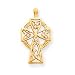 14k Celtic Cross Charm