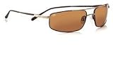 Serengeti Lamone Drivers Polarized Sunglasses (S-Flex - Tannery Collection)