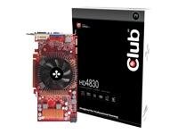 MSI Club 3D ATI Radeon HD4830 Grafikkarte (PCI-Express, 512MB GDDR2 Speicher, DVI;HDMI, 1 GPU)