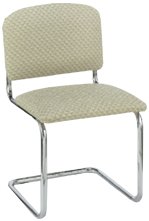 Alston Breuer Chair with Chrome Frame and Grade 1 Fully Upholstered Seat & Back