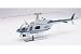 Bell 206 Jetranger LAPD Helicopter diecast model 1:34 scale by NewRay - 25737