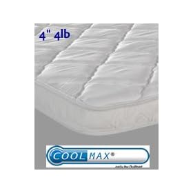 4 inch, 4lb. Pillow-top Mattress Cover with Cool Max® Fabric