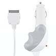 Car Charger for the Apple iPod Nano 3G, iPod Classic, iPod Touch 1G, iPhone 1G, iPod 3G 4G 5G Video, Mini, iPod Photo, and iPod Nano 1G 2G models Color White
