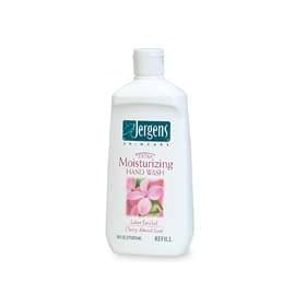 Jergens Moisturizing Liquid Hand Wash Mild Refill, Cherry Almond - 16 Oz