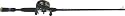 Zebco Prostaff Baitcast Fishing Rod and Reel Combo - 6'
