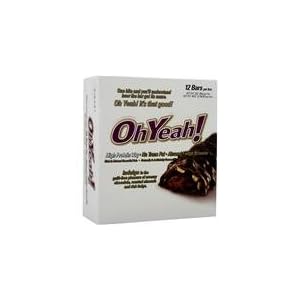 Oh Yeah! Bar Almond Fudge Brownie 12 bars