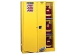 Justrite Flammable Cabinet With Self Close Bi-Fold Door 45 Gallon