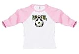 Brasil Toddler Raglan T-Shirt