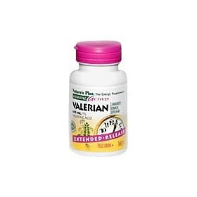 Valerian Root Extract 600mg Time Release - 30 - Sustained Release Tablet