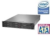 Supermicro Pentium 4 2U Hot Swap 6 Bays SATA RAID Advanced Server - Dual Power Supply / Intel Pentium 4 3.4GHz with HT Technology, 1GB DDR2, 160GB HD by ANTOnline