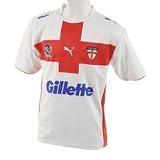 Puma England Rugby League Shirt White/Red Medium