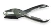 Industrial Grade 2WFT8 Paper Punch, 1-Hole, Silver, 6 Sheet