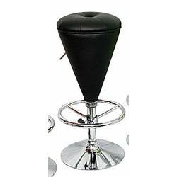 Black Licorice Sugar Cone Adjustable Bar or Counter Stool