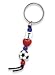 Sporting Goods : I Love Soccer Beaded Key Chain