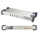 Aten Technology CS1754 Iogear 4-Port Masterview Multi-Platform KVM Switch