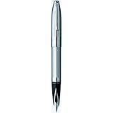 Sheaffer Legacy Heritage Fountain Pen Medium Nib with Cartridges, Deep Cut Palladium Plate Finish, Palladium Plate Trim (SH/9035-0)