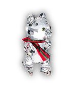 Swarovski Crystal Kris Bear on Skates Teddy #193011
