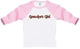Grandpa's Girl Toddler Raglan T-Shirt