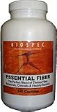Essential Fiber: Promotes Healthy Bowel Function & Detoxification fiber supplement capsules. - 180 Capsules