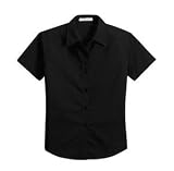 Port Authority Ladies Short Sleeve Easy Care, Soil Resistant Shirt.