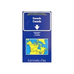 K�mmerly & Frey Karten, Kanada: Indexed (International Road Map)
