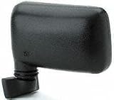 81-87 ISUZU PICKUP MIRROR LH (DRIVER SIDE) TRUCK, Black, Standard Type (1981 81 1982 82 1983 83 1984...