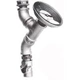 Delta Water Temp II in Line Heavy Duty Chrome Calibrated Thermometer With Temp Lok On/Off Valve and In Line Strainer
