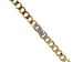 Heavy Fancy Cuban Link Bracelet 14KT Yellow White Gold