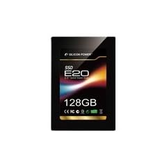 SILICON POWER E20 128GB 6,4cm SSD - lesen 250 MBs schreiben 230 MBs Trim Support S.M.A.R.T. DDR2 Cache SATA2 JMicron Chipsatz 128GB