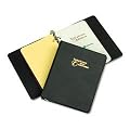 Wilson Jones Telephone Address Binder, 3-Ring Looseleaf, A to Z Index with Red Imitation Leather Tabs, Holds 1600 Names, 1