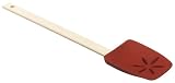 SiliconeZone Medium Slotted Spoon, Red