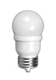 2 Watt Compact Fluorescent Globe Light Bulb / G10 Globe (1.25
