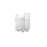 Umbra Tubo Acrylic Organizer / Bud Vase, Clear