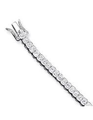 Sterling Silver CZ Bracelet